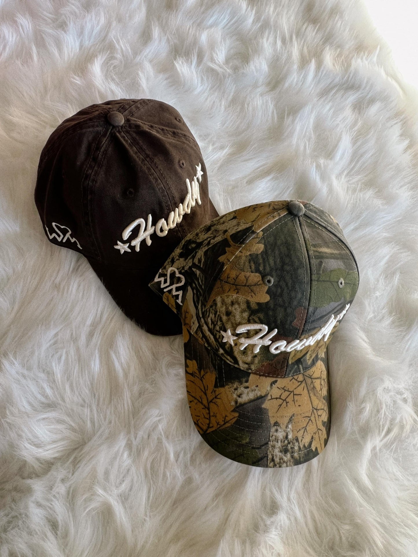 Howdy Puff Embroidery Dad | Baseball Cap | Camo