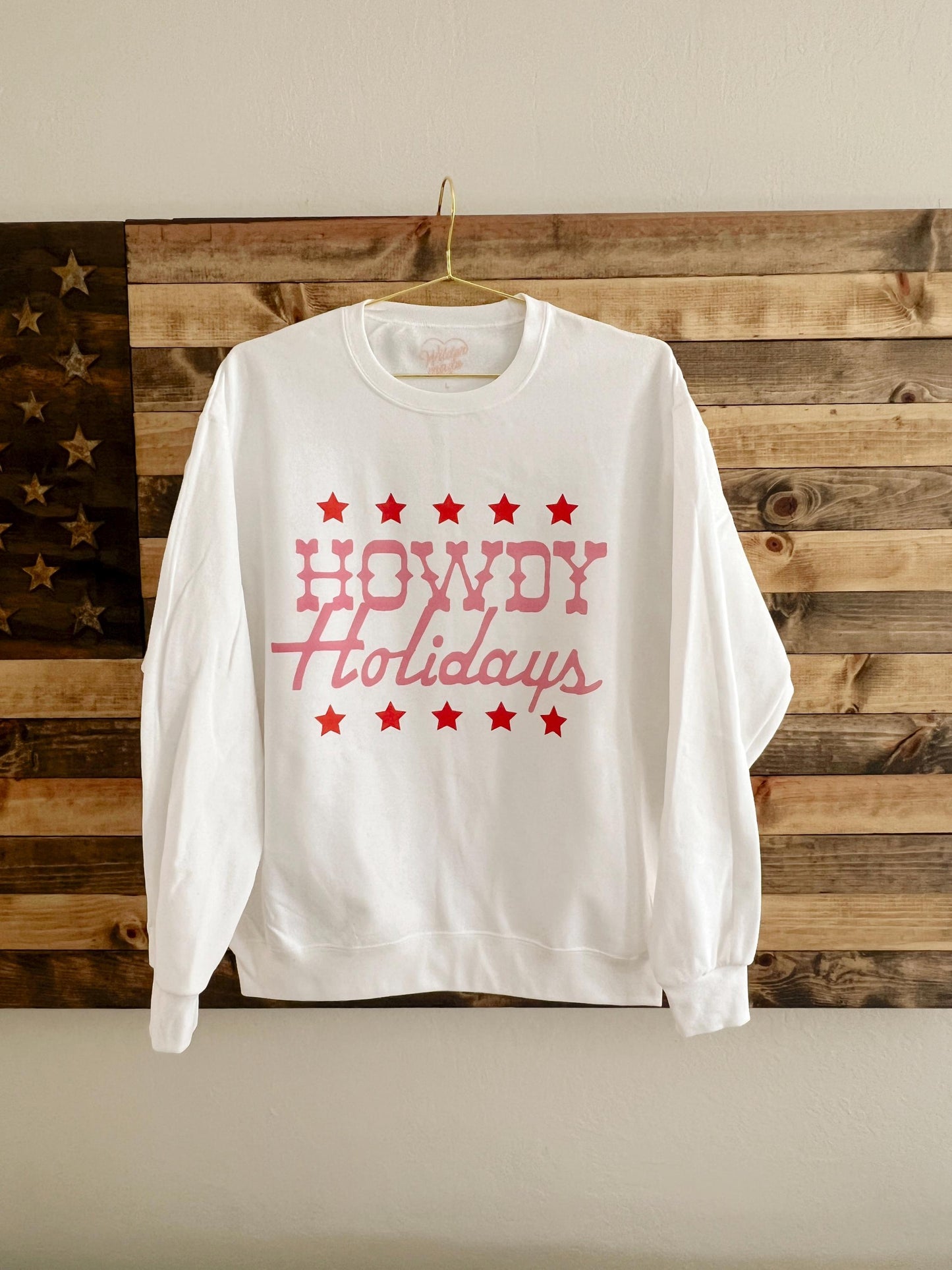 Howdy Holidays Crewneck