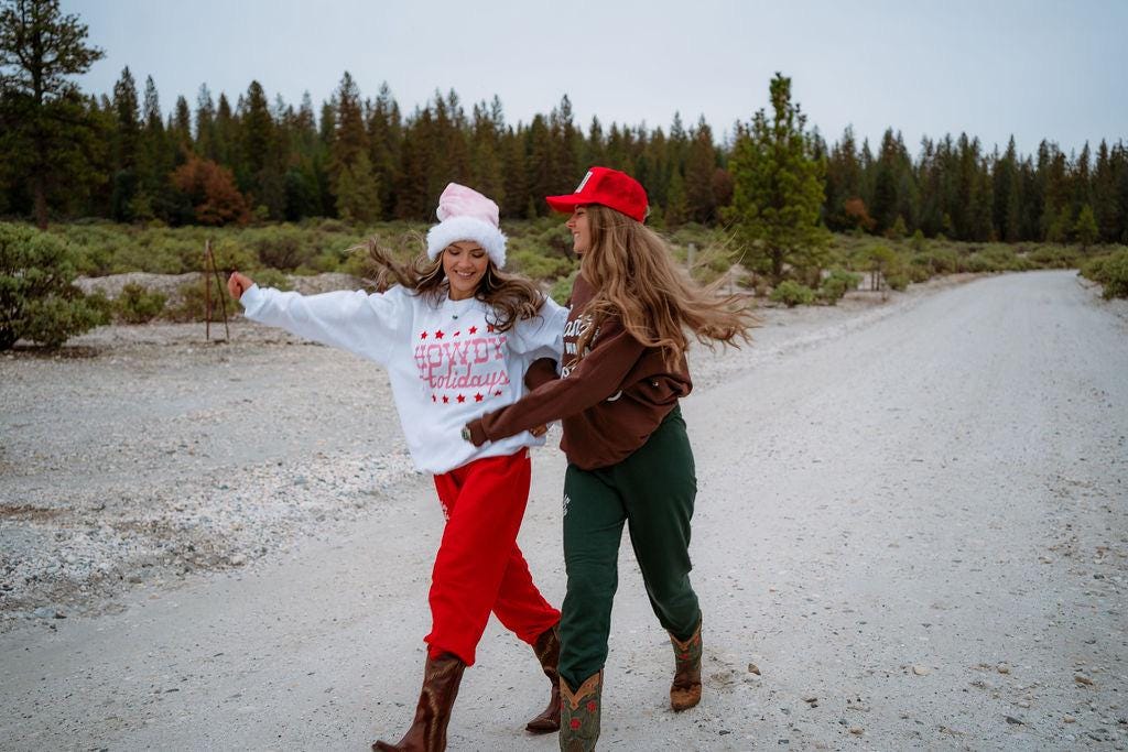 Howdy Holidays Crewneck