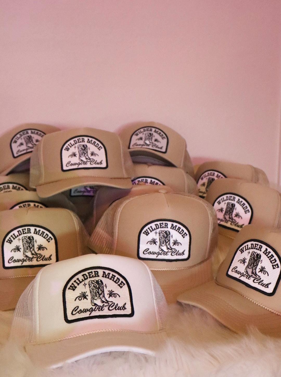 Wilder Made Cowgirl Club Patch Trucker Hat