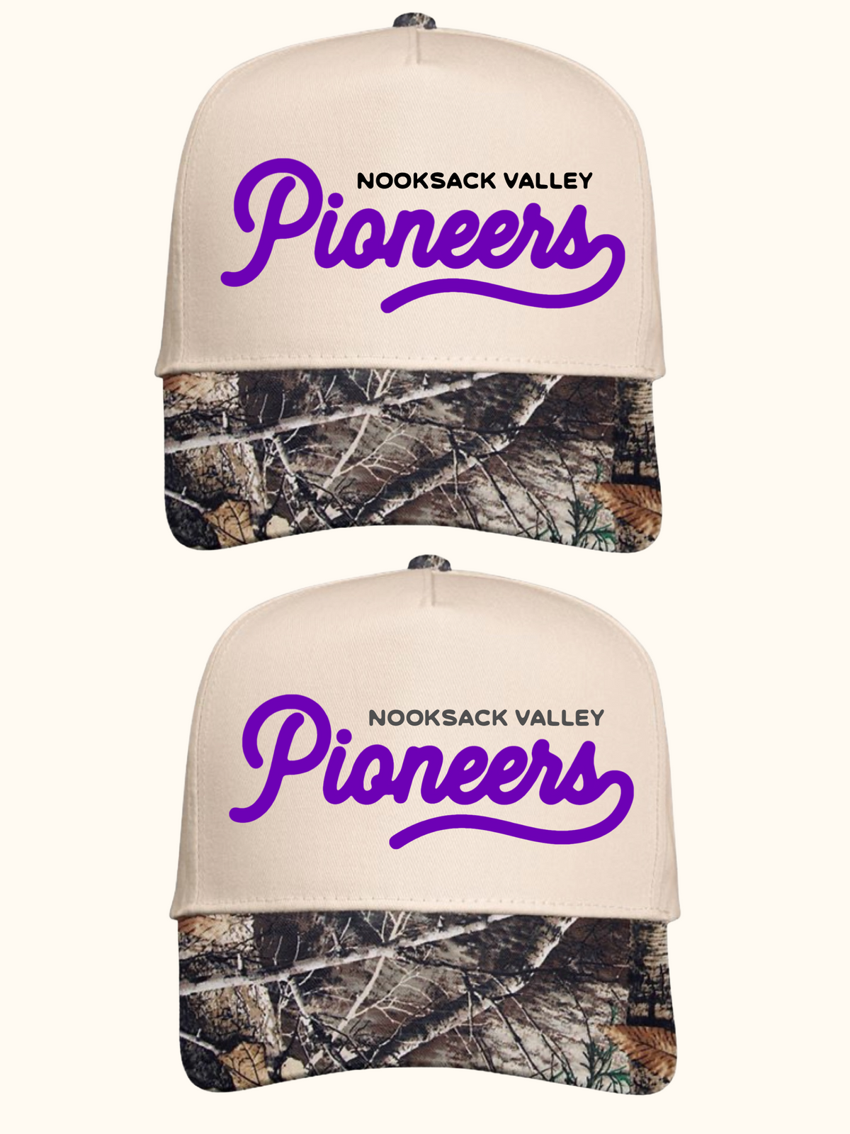 Custom Puff Embroidery - Pioneers