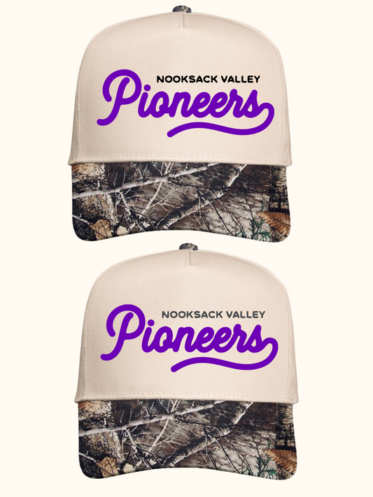 Custom Puff Embroidery - Pioneers