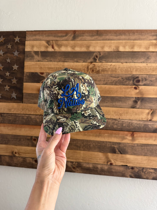 LA Native Puff Embroidered Hat