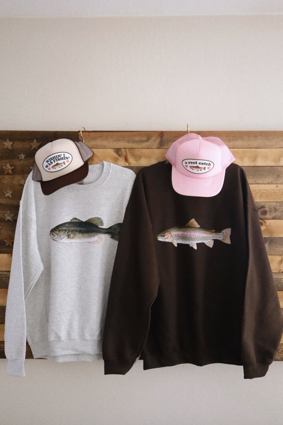 Gone Fishing (Customizable) Crewneck
