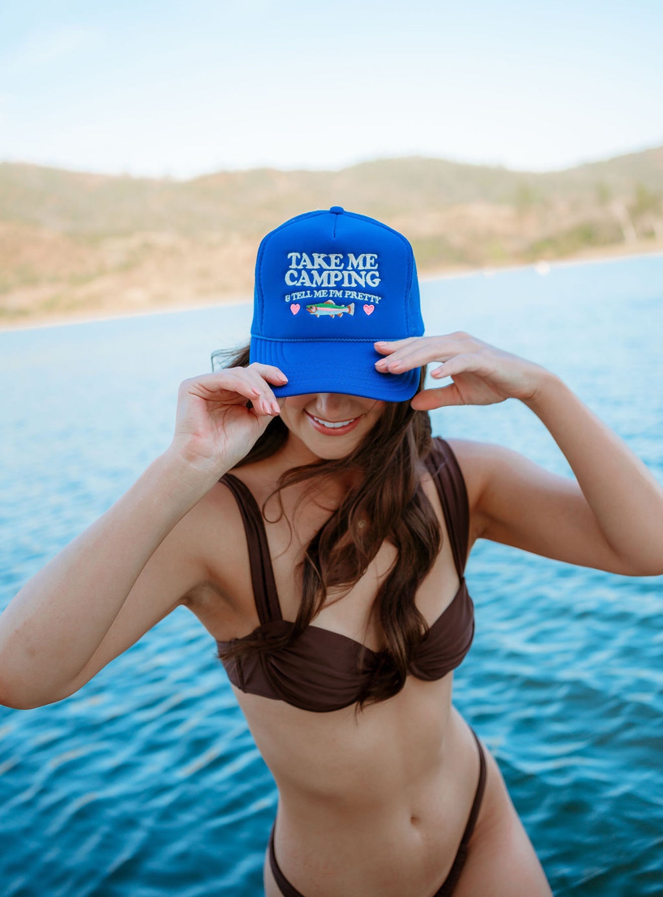 Take Me Camping/Fishing Embroidered Hat