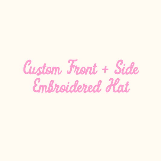 Custom Embroidered Hat