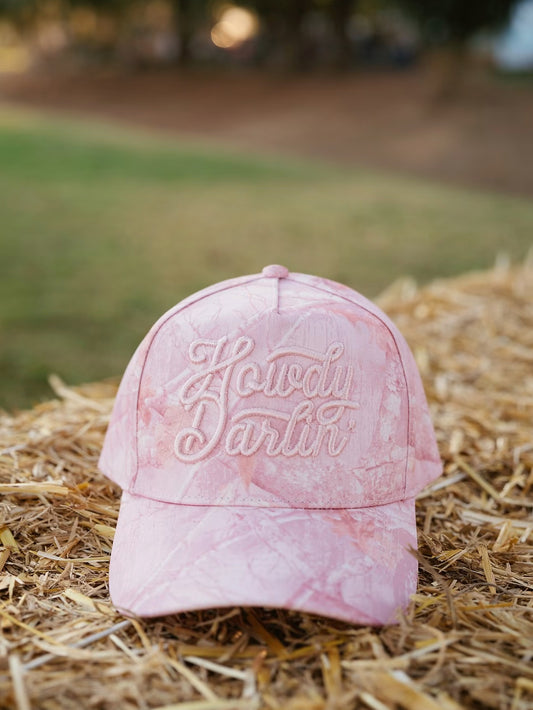 Howdy Darlin' Puff Embroidered Hat