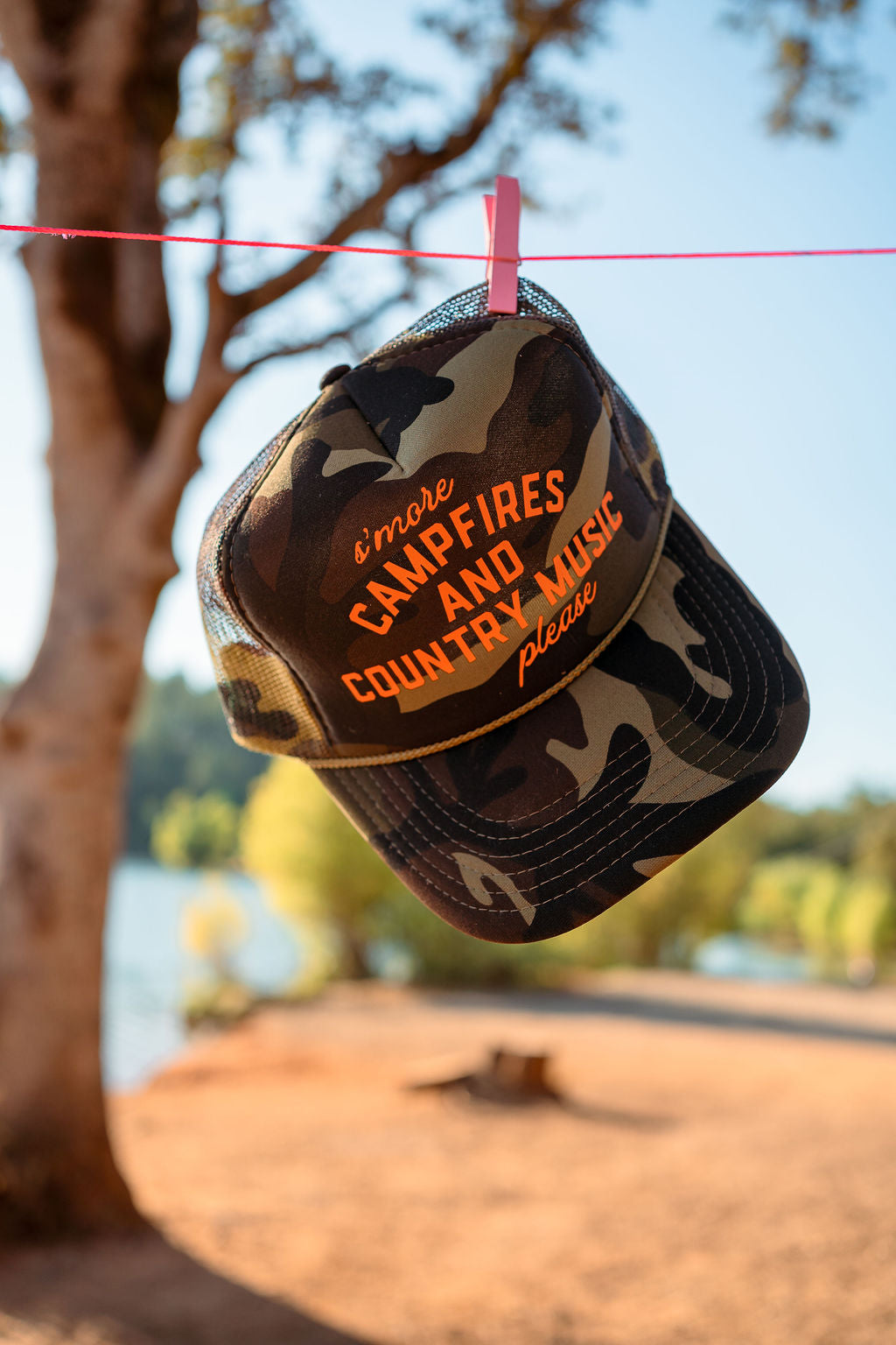 Campfires & Country Music Trucker Hat