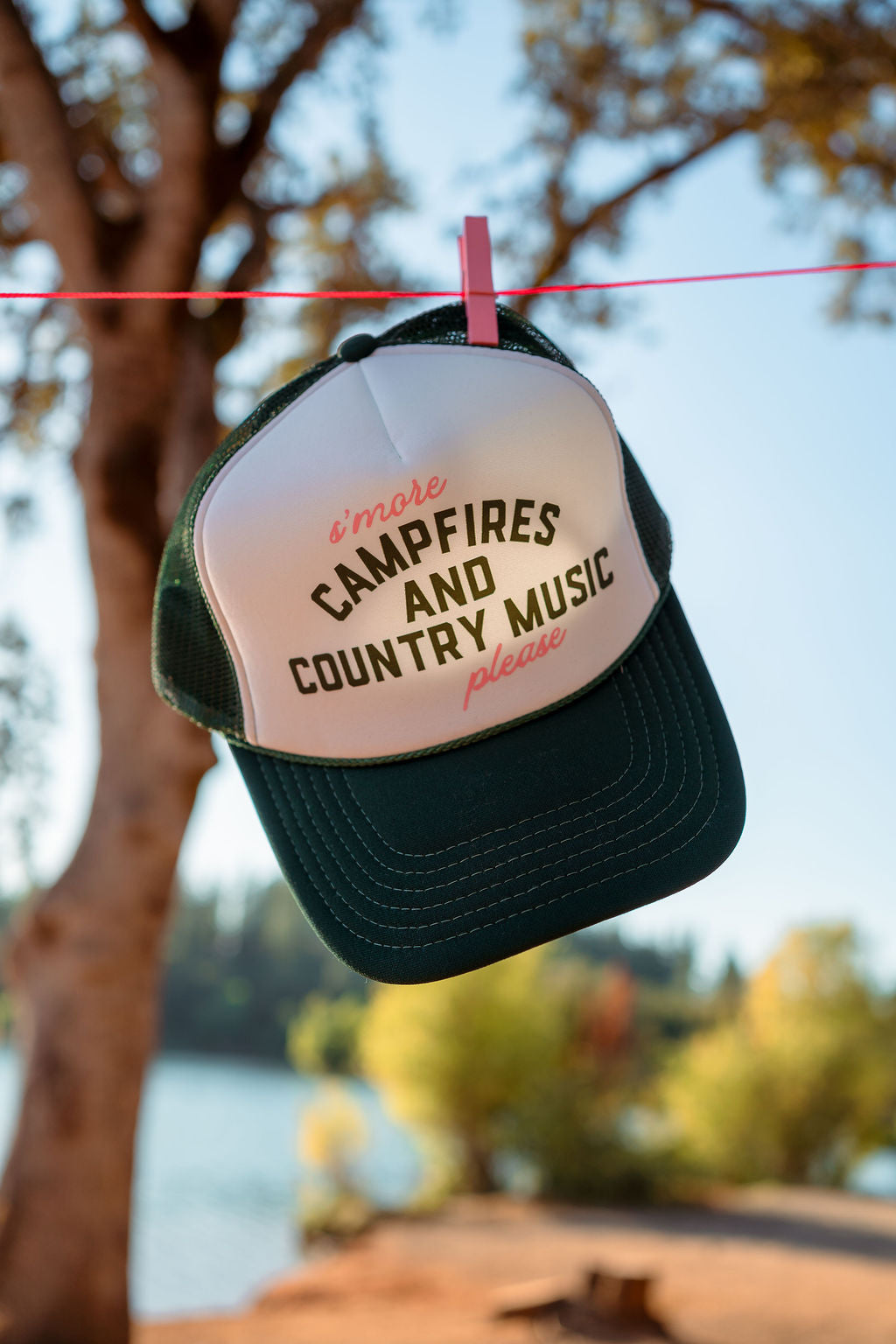 Campfires & Country Music Trucker Hat