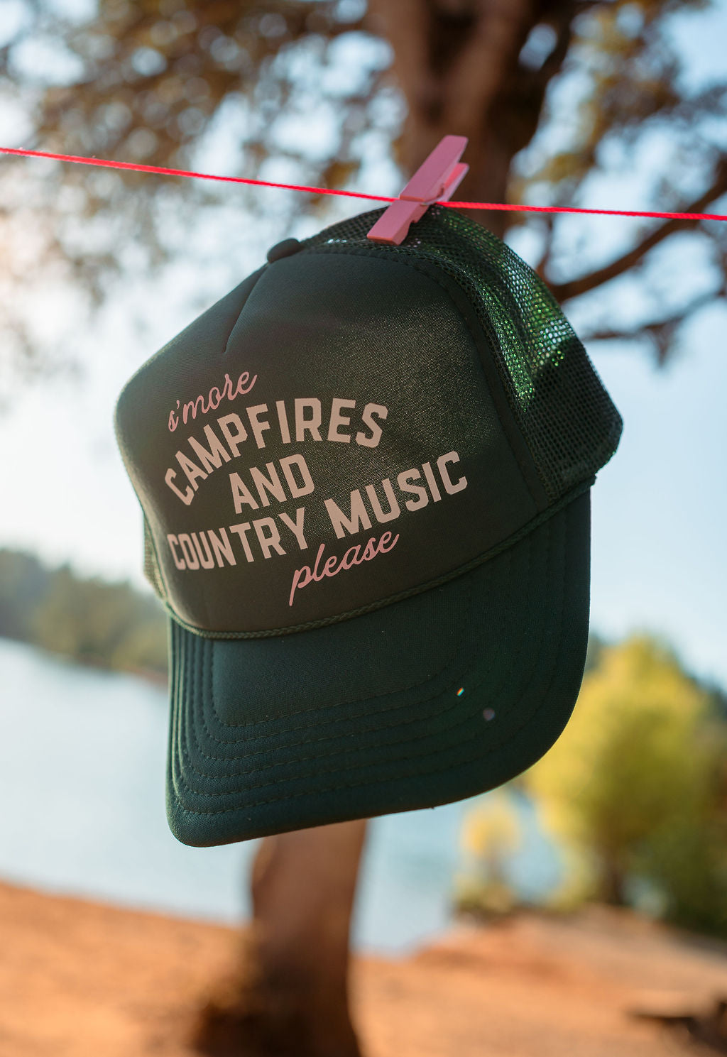 Campfires & Country Music Trucker Hat