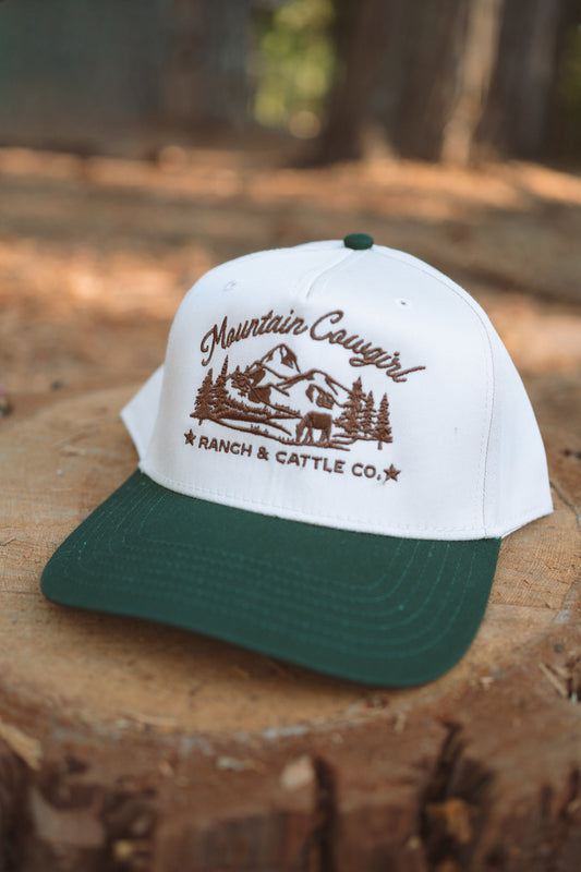 Mountain Cowgirl Embroidered Hat