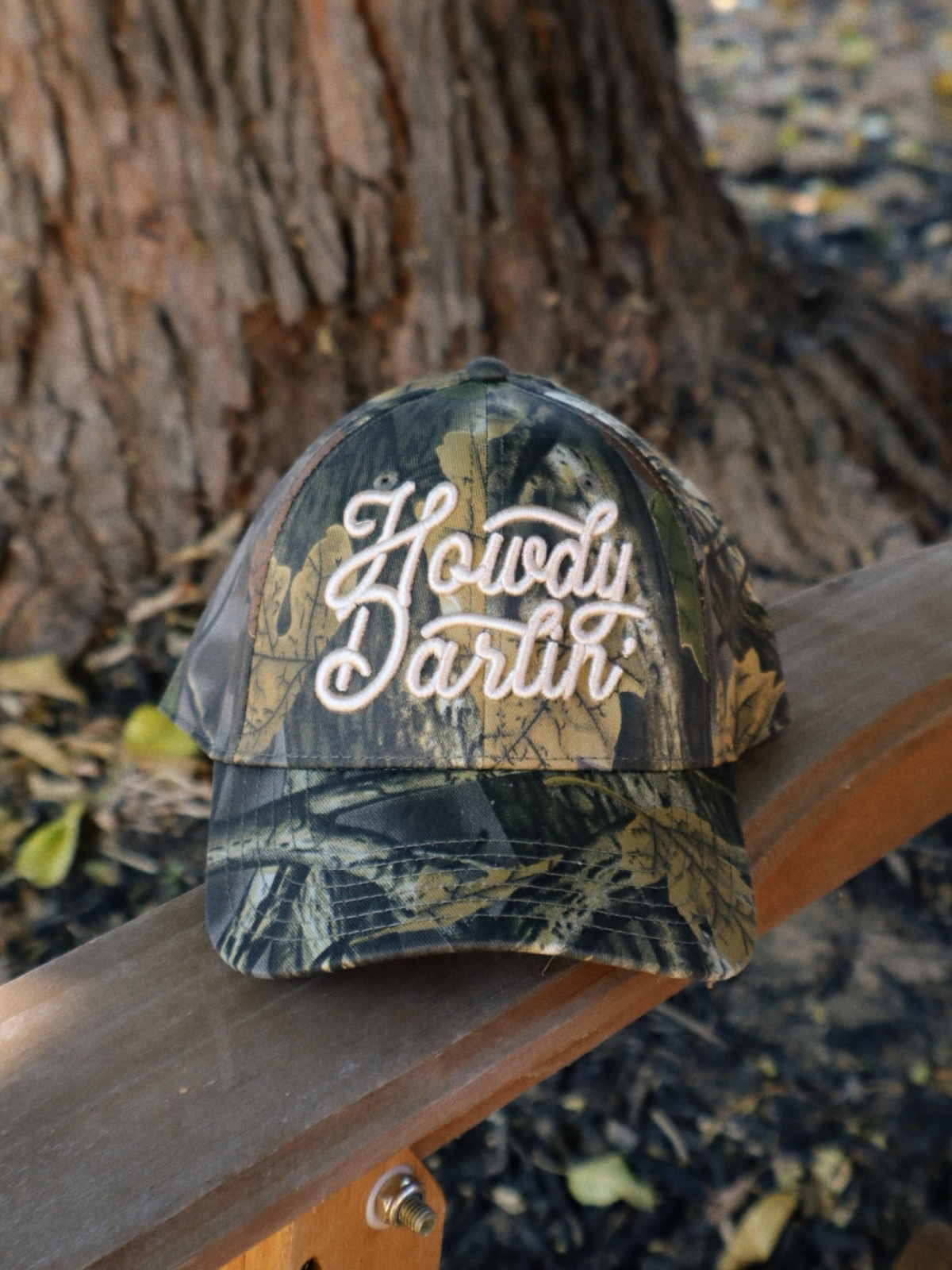 Howdy Darlin' Puff Embroidered Hat