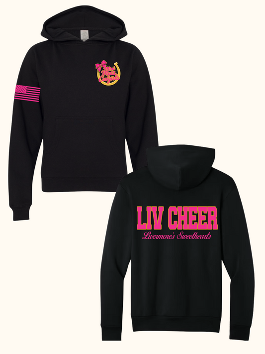 Liv Cheer Black Hoodie
