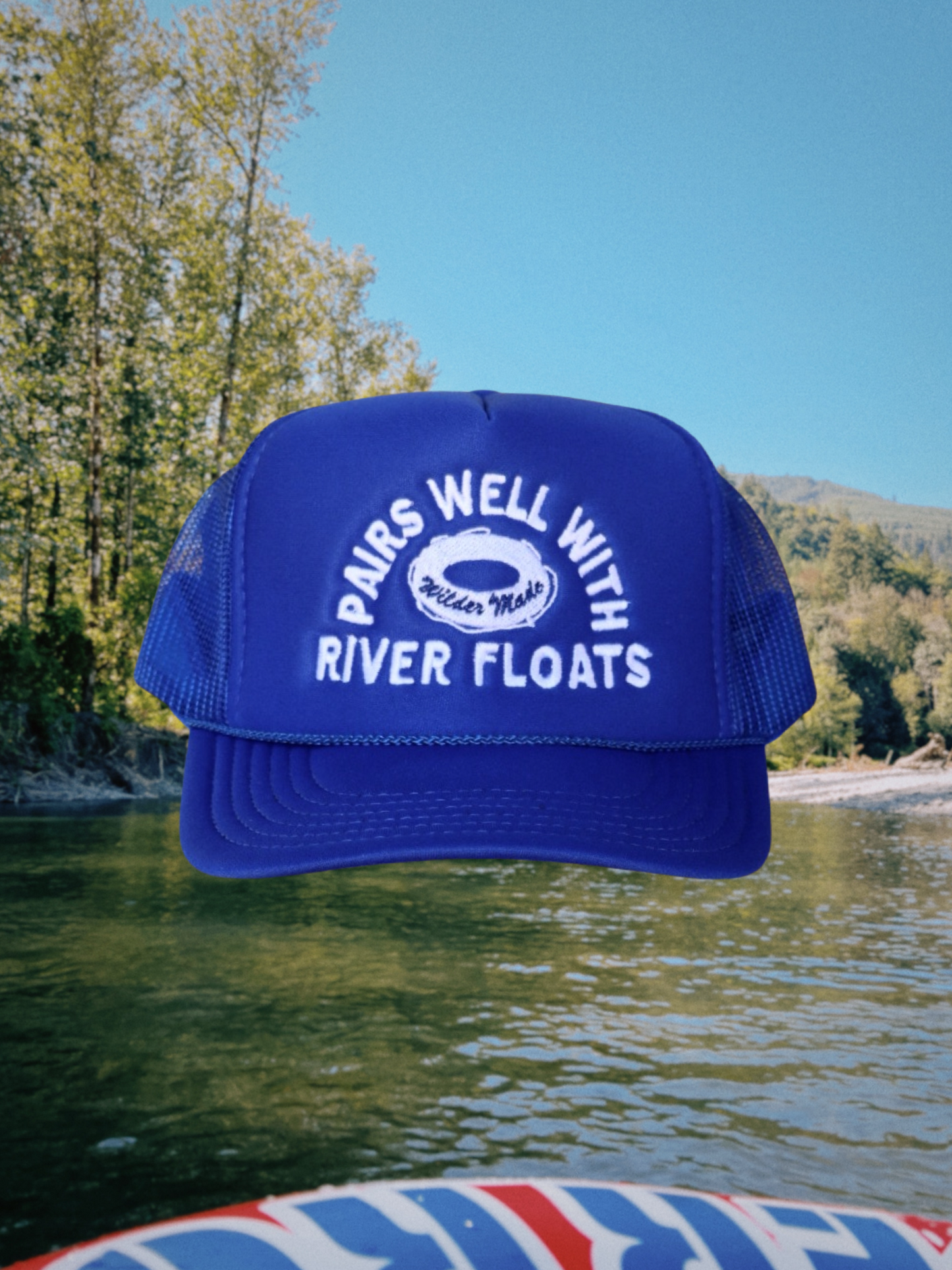 Pairs Well With River Floats Trucker Hat