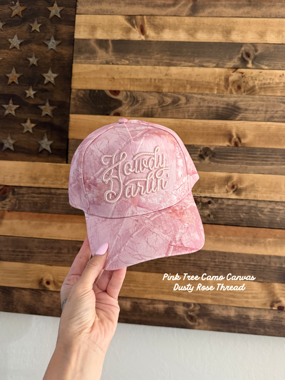 Howdy Darlin' Puff Embroidered Hat