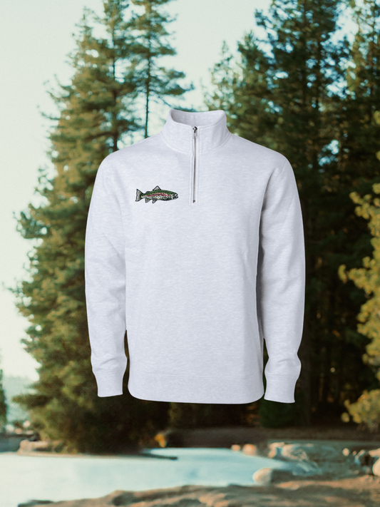 Rainbow Trout/Bass Quarter Zip
