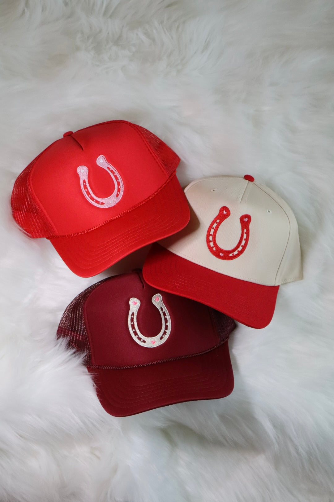 Western Heart Embroidered Trucker Hat