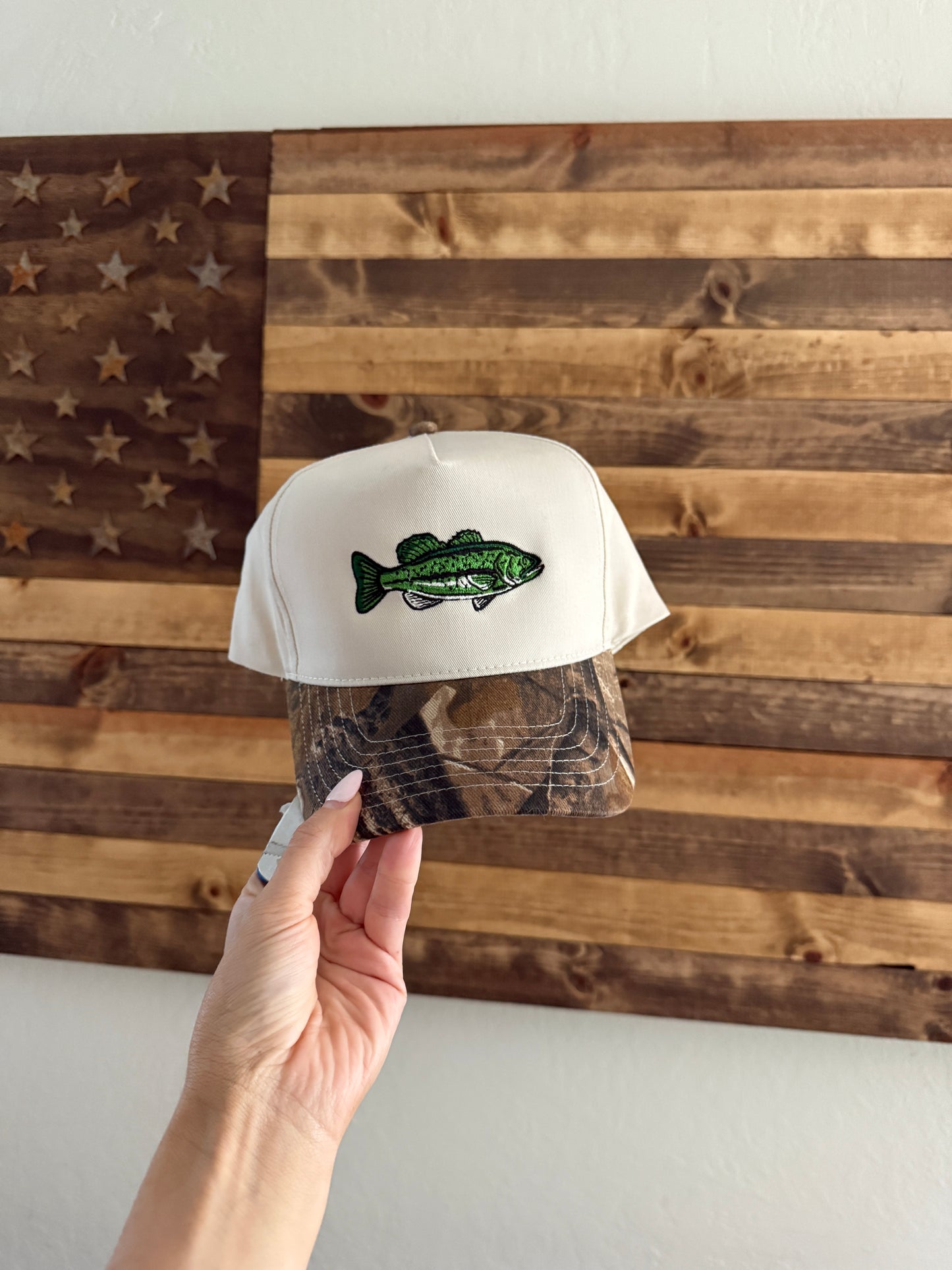 Bass Embroidered Hat