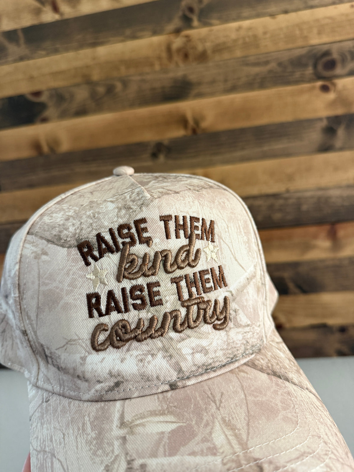 Raise Them Kind & Country Hat