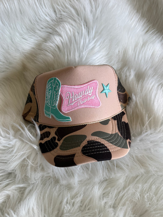 Howdy Cowboy - Beige Camo