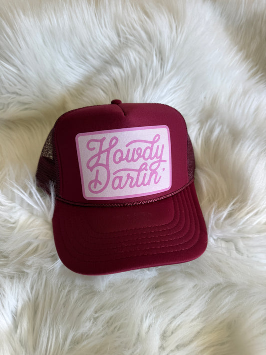 Howdy Darlin' - Maroon