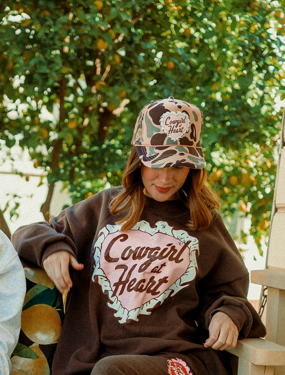 Cowgirl at Heart Trucker Hat