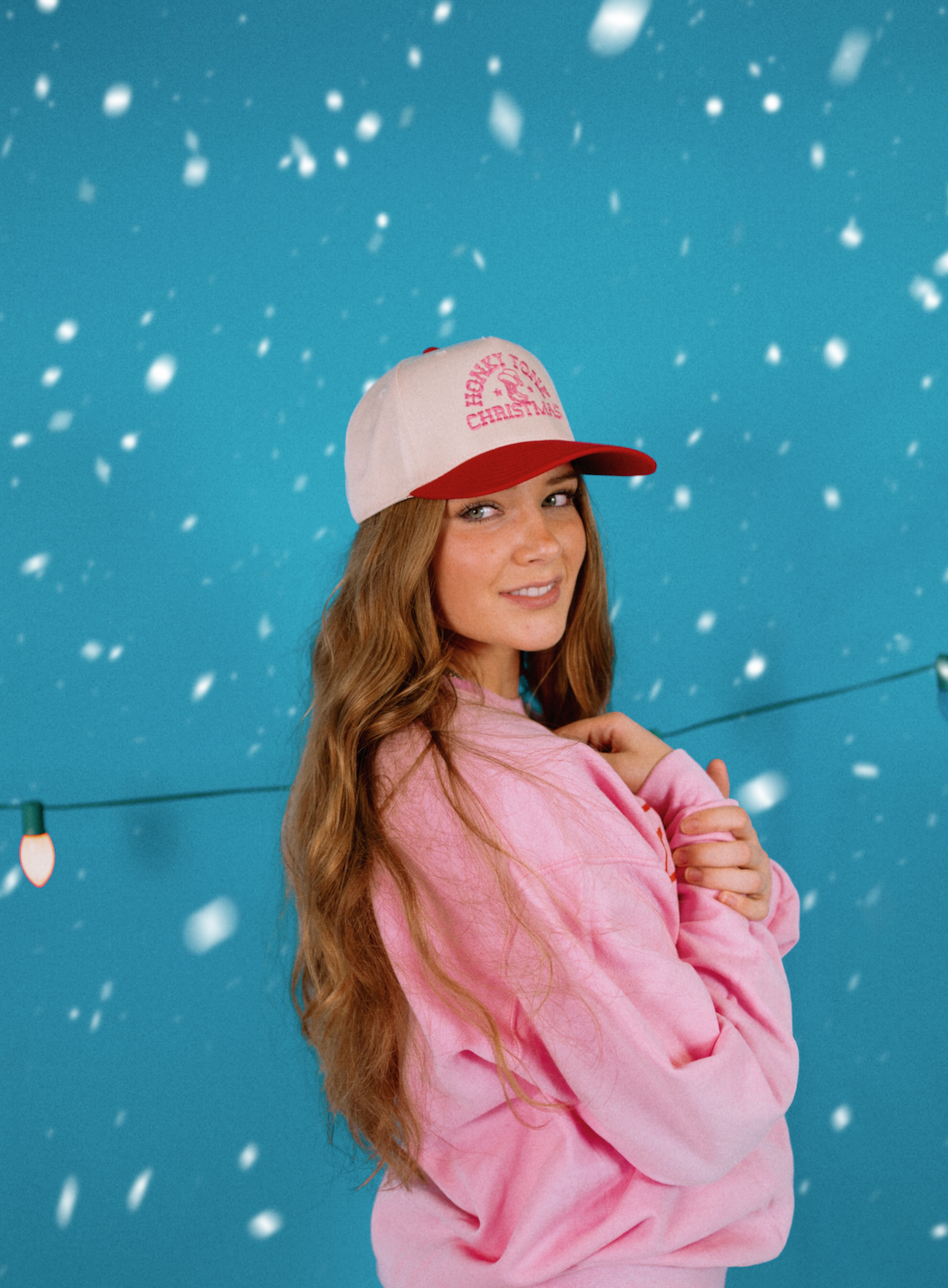 Honky Tonk Christmas Embroidered Hat