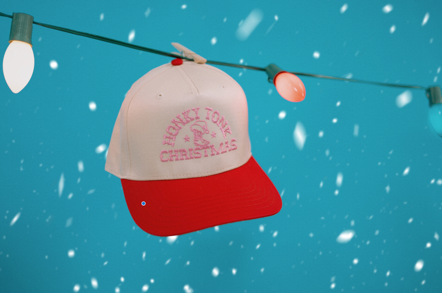 Honky Tonk Christmas Embroidered Hat