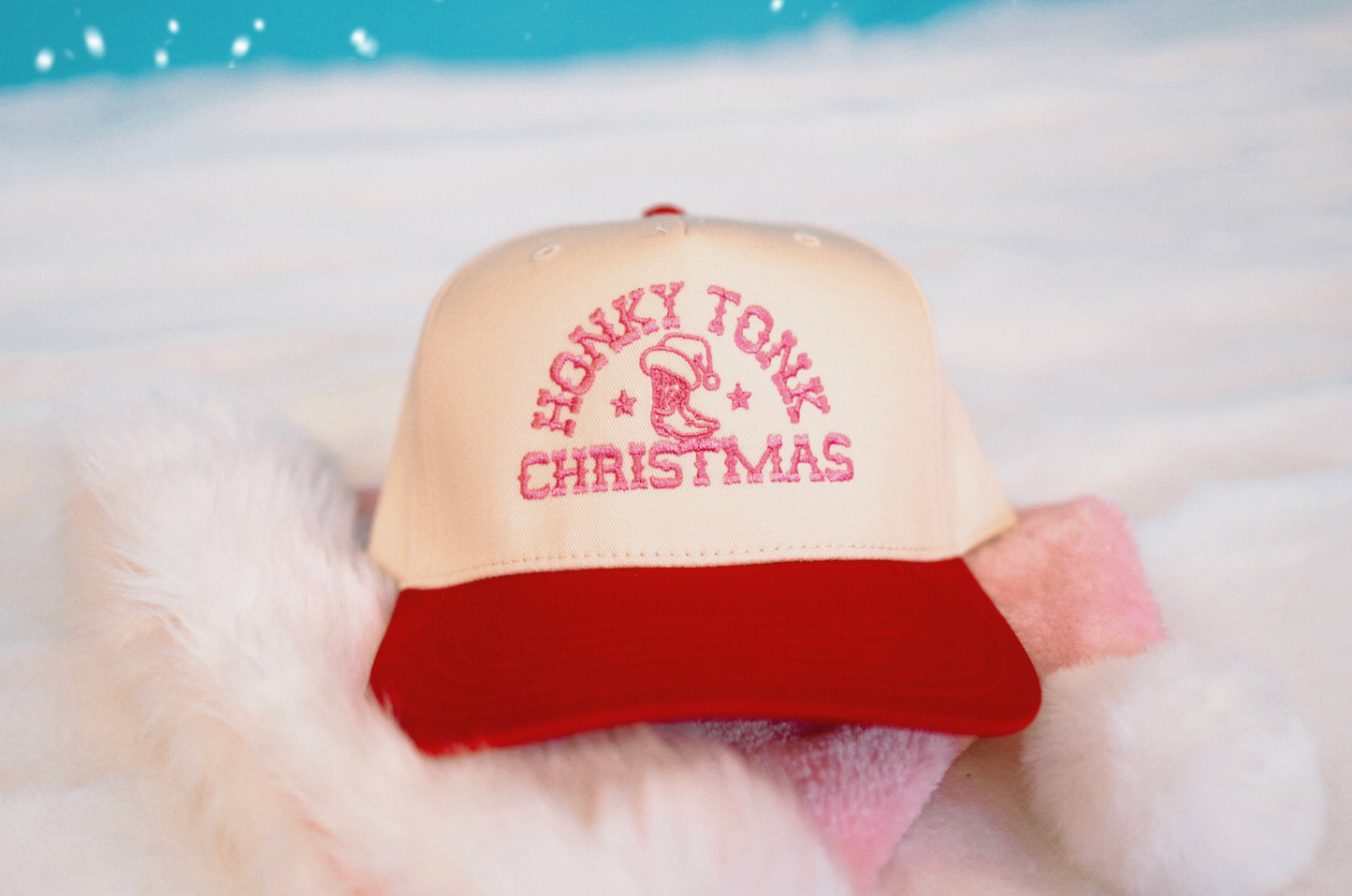 Honky Tonk Christmas Embroidered Hat
