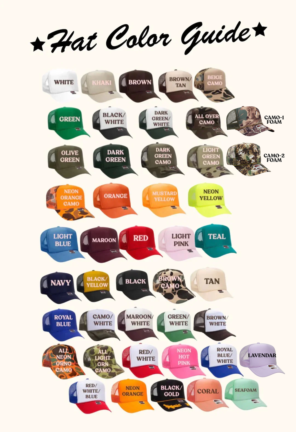 Custom Embroidered Hat