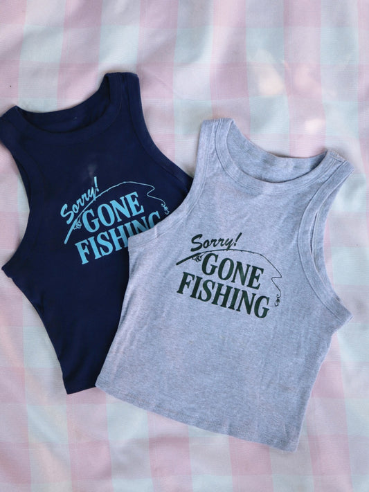 Sorry! Gone Fishing Tank