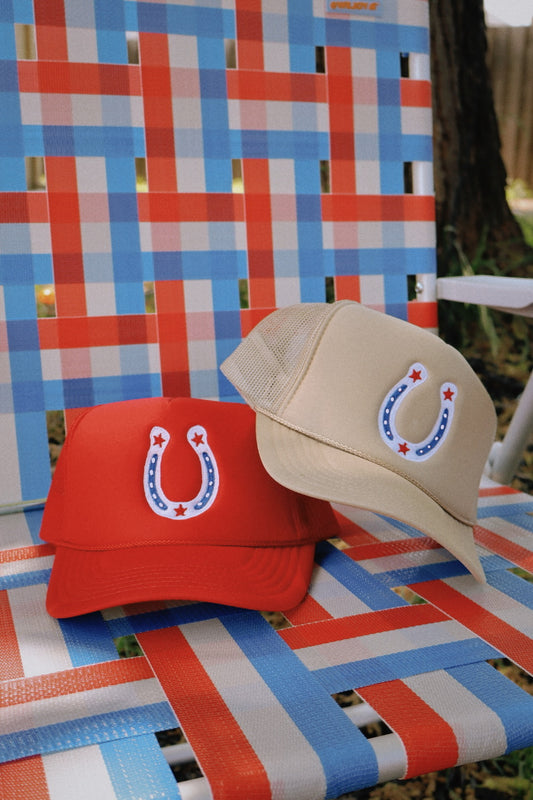 American Cowgirl Embroidered Trucker Hat