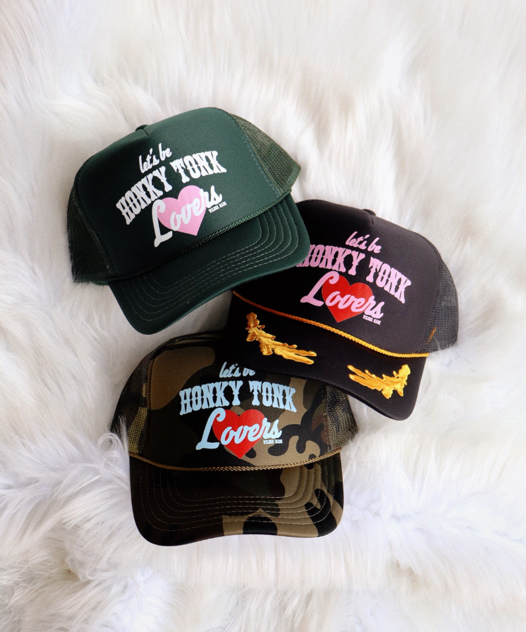 Honky Tonk Lovers Trucker Hat