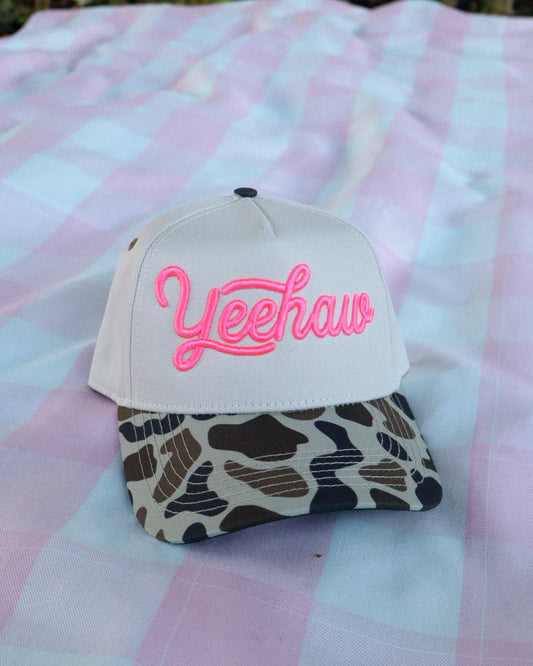 Yeehaw Puff Embroidered Hat