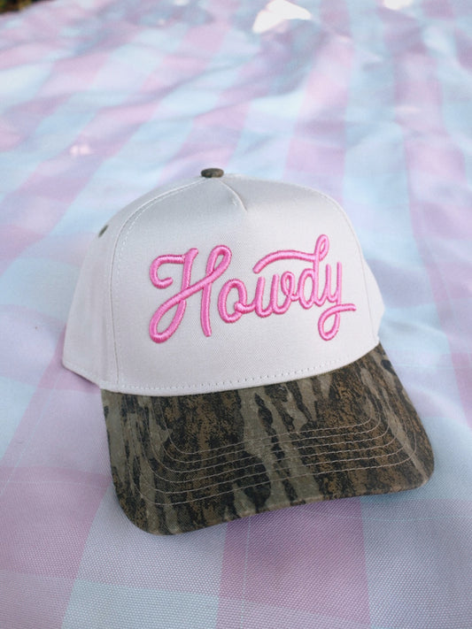 Howdy Puff Embroidered Hat