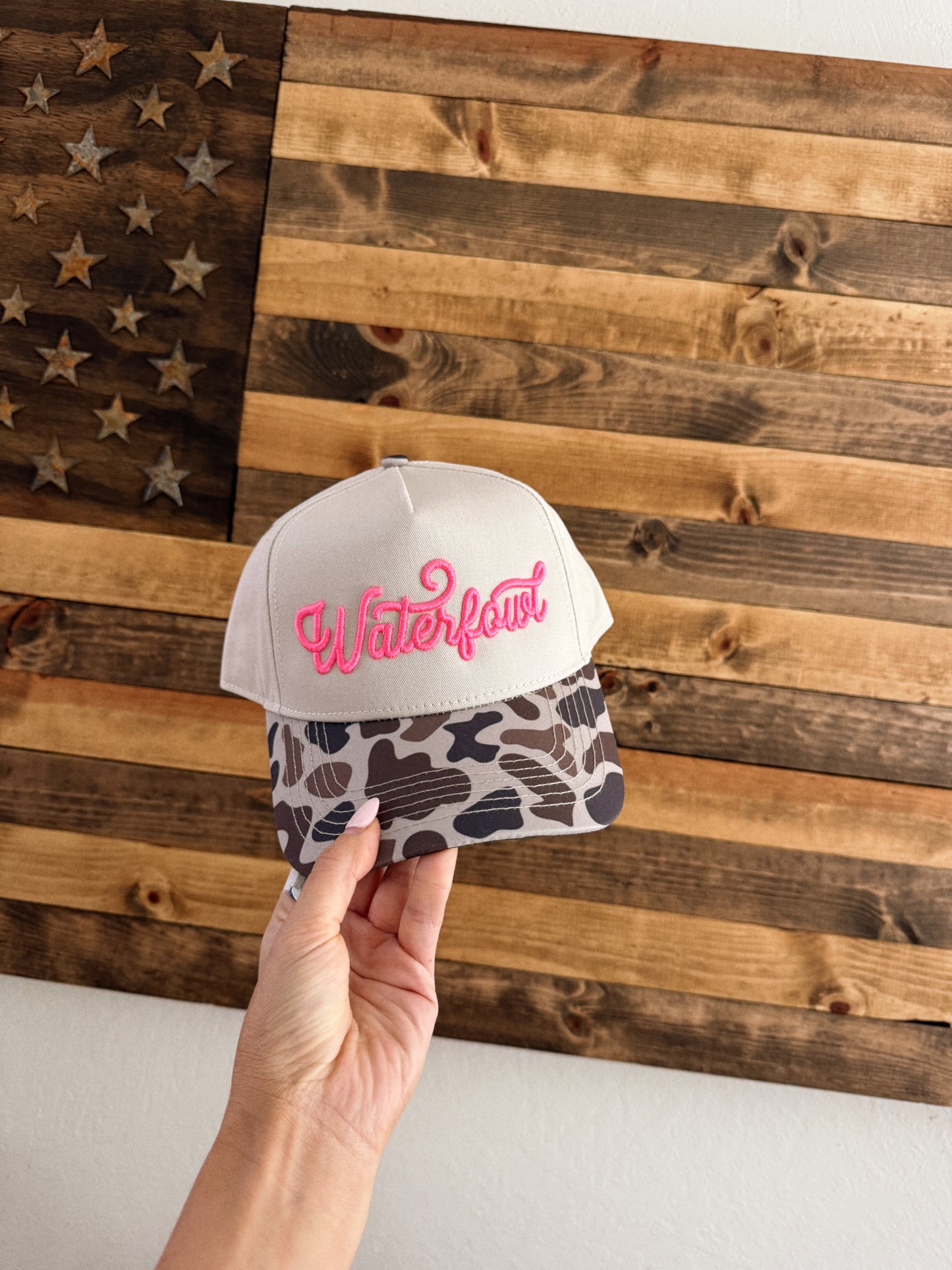 Custom Cursive Puff Embroidered Hat