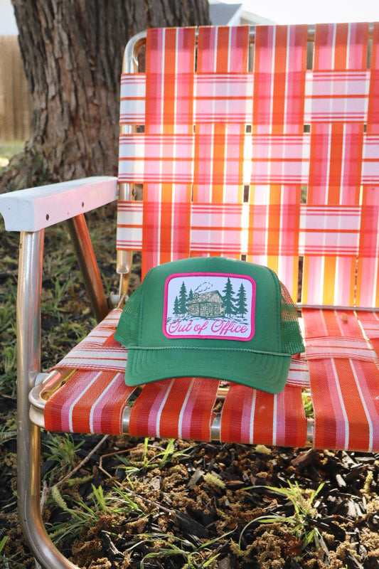 Out of Office Patch Trucker Hat
