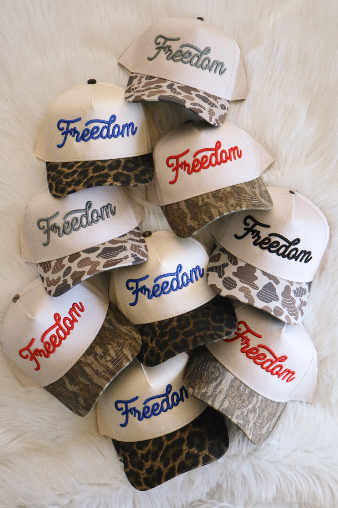 Custom Cursive Puff Embroidered Hat