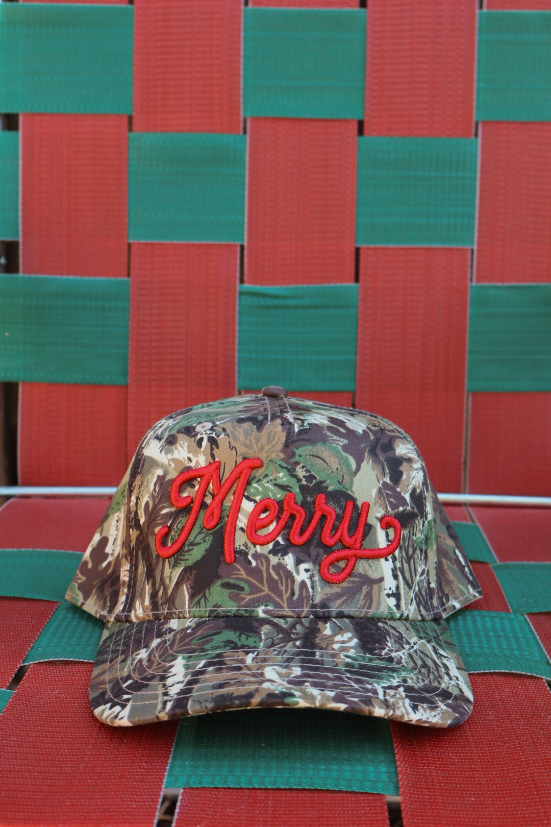 Merry Puff Embroidered Hat