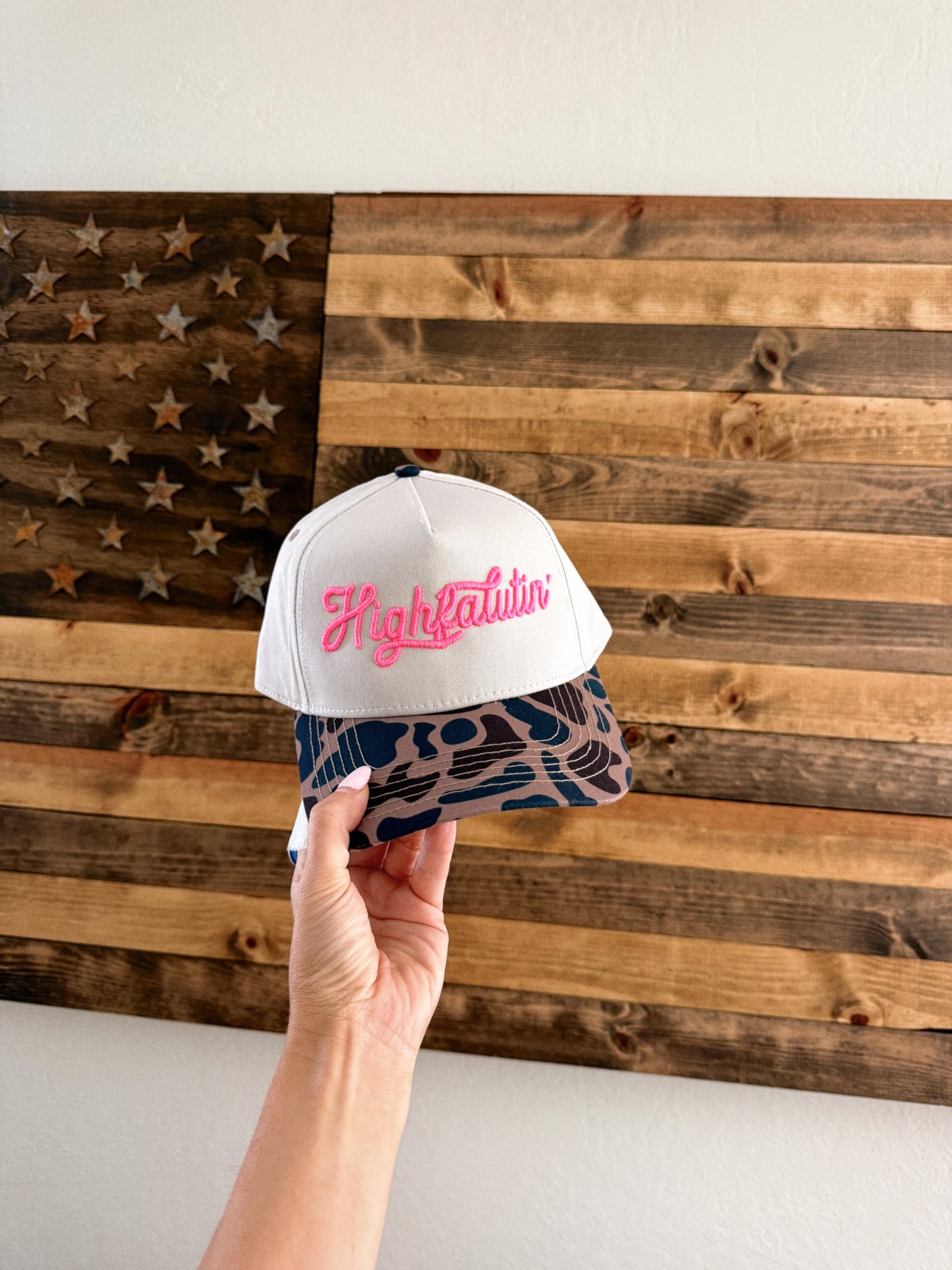 Custom Cursive Puff Embroidered Hat