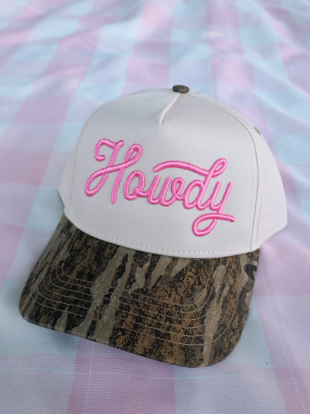 Howdy Puff Embroidered Hat