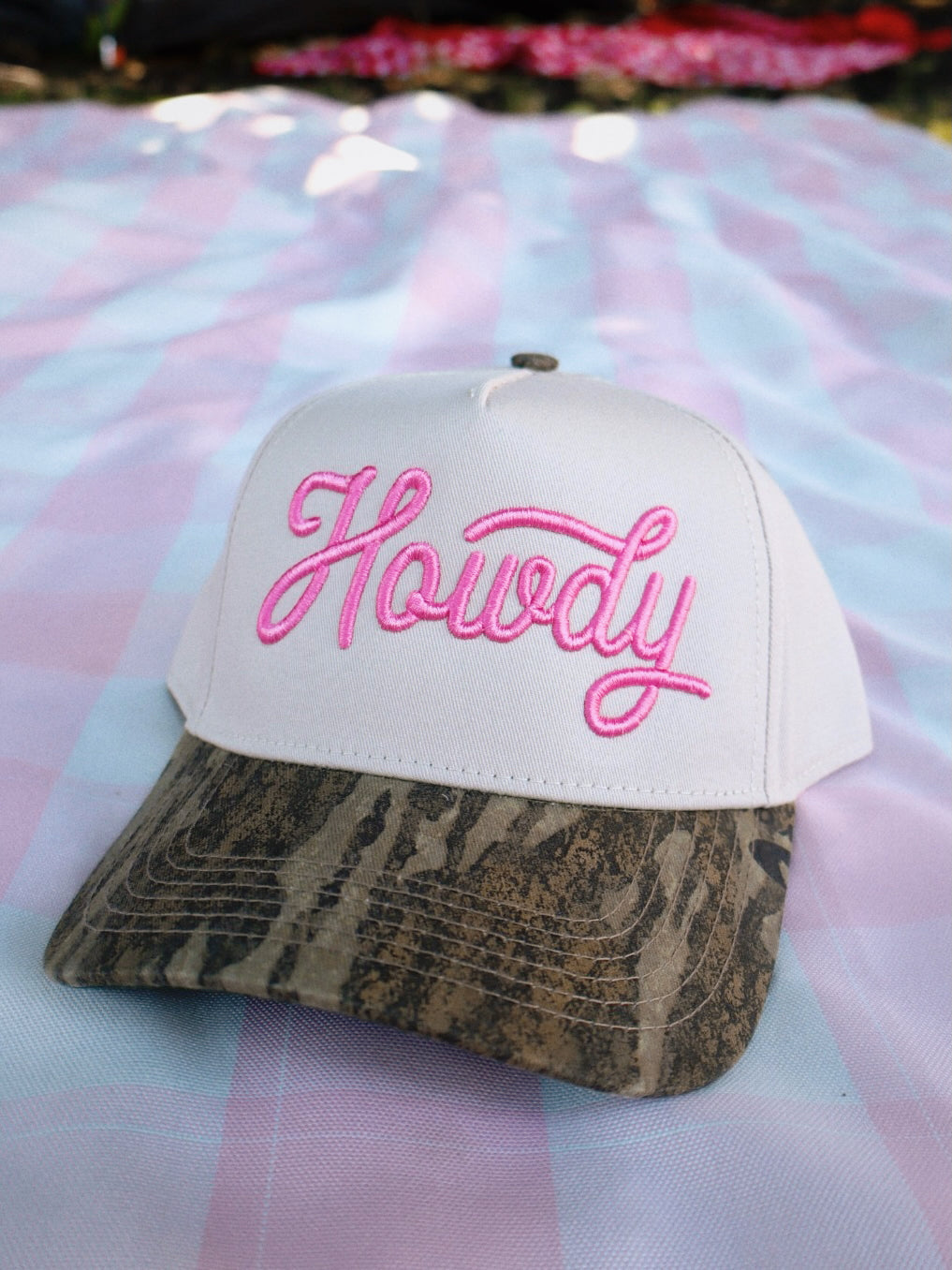 Howdy Puff Embroidered Hat