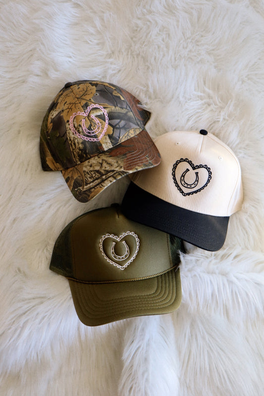 Cowgirl Heart Embroidered Hat