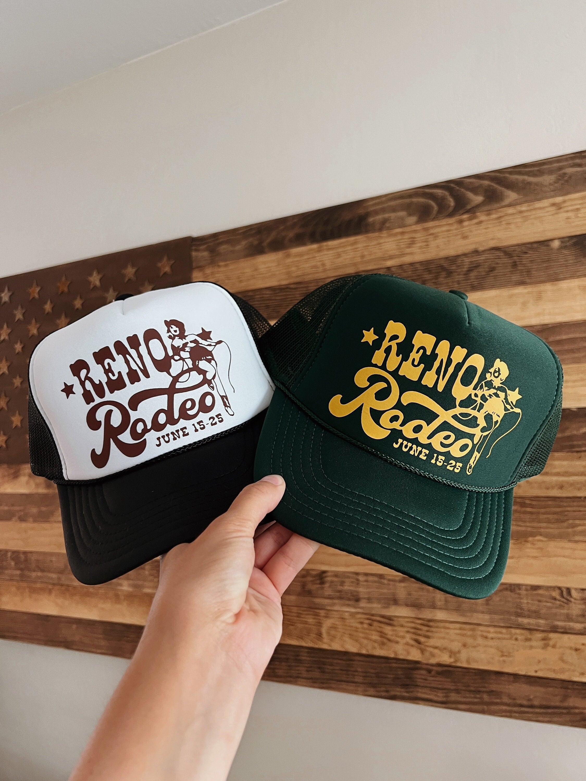 Script Reno Hat Reno Rodeo Retro Trucker Hat – Wilder Made