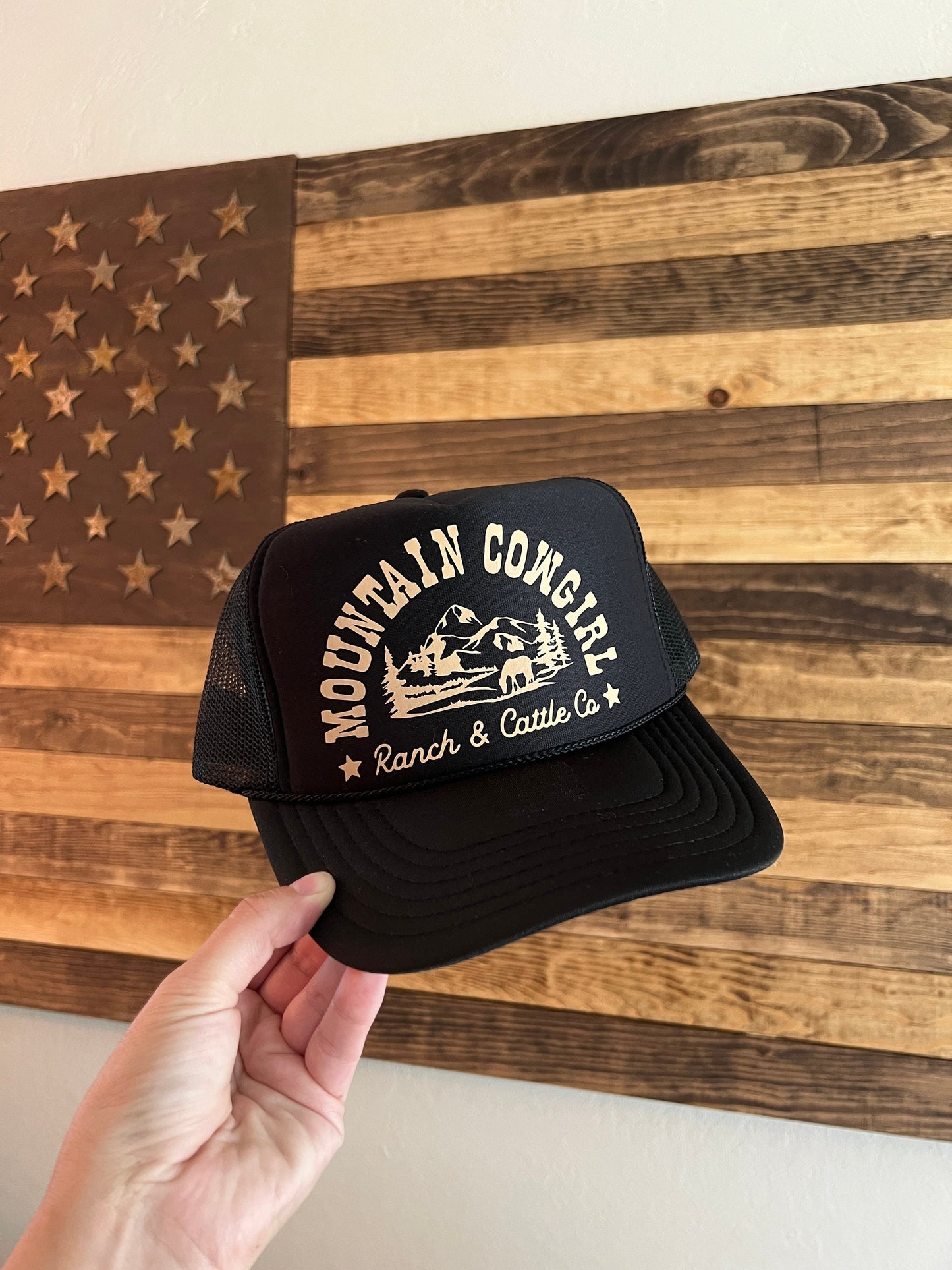 Black hat/Tan design