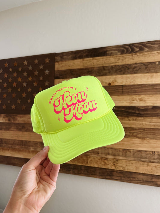 Neon Moon Trucker Hat
