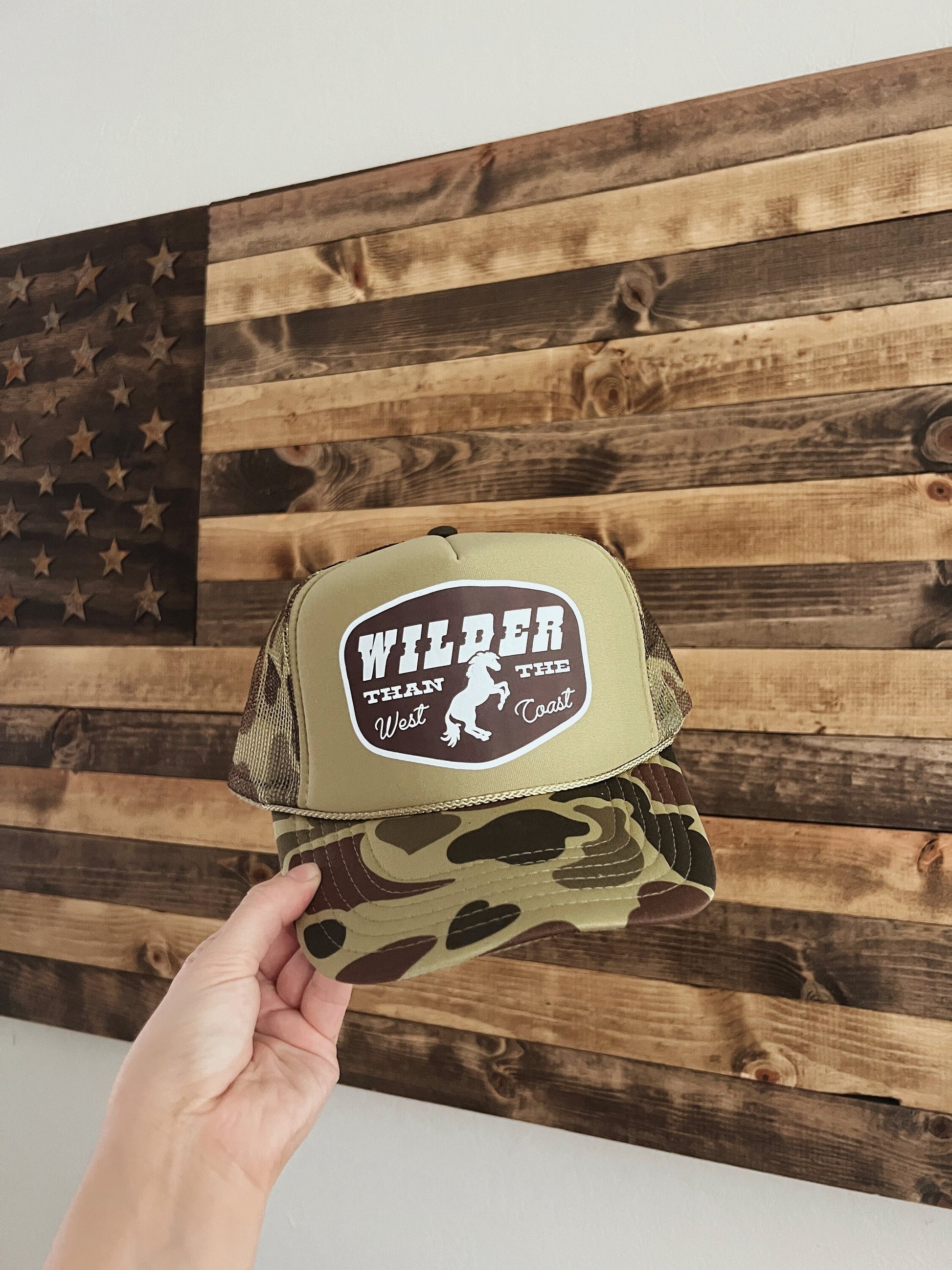 Wilder Than the West Coast Trucker Hat
