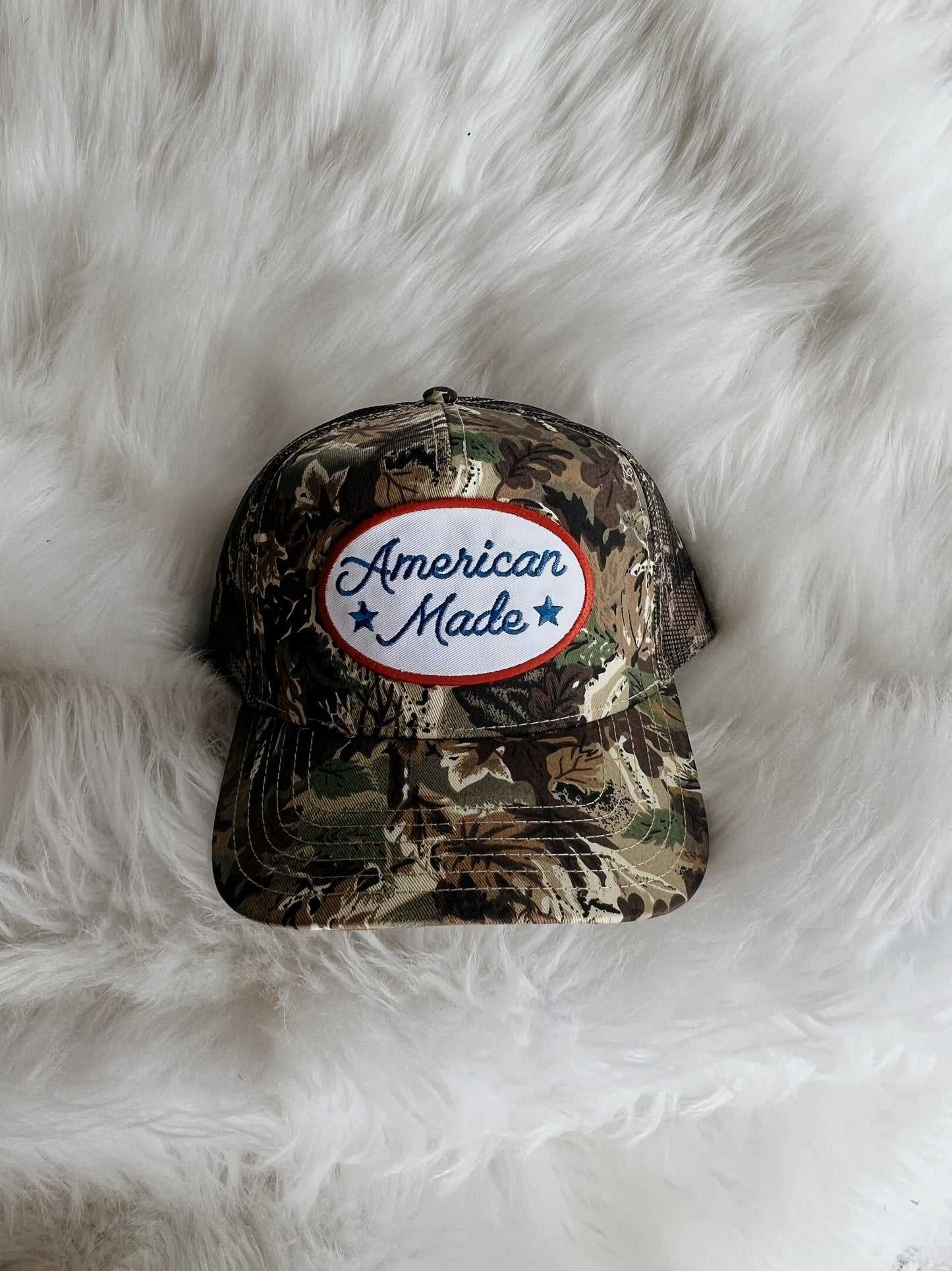 American Made Patch Trucker Hat