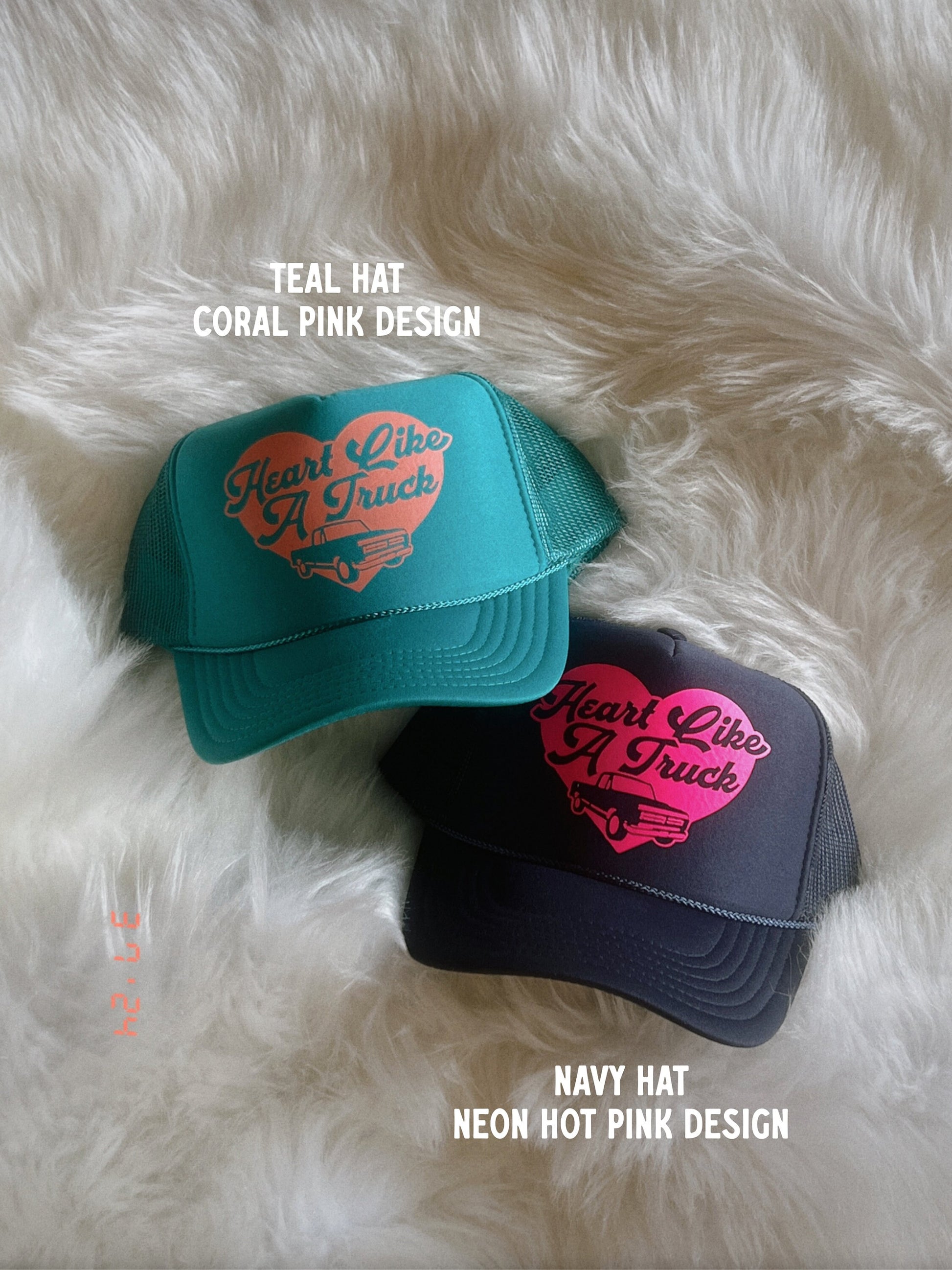 Heart Like A Truck-er Hat