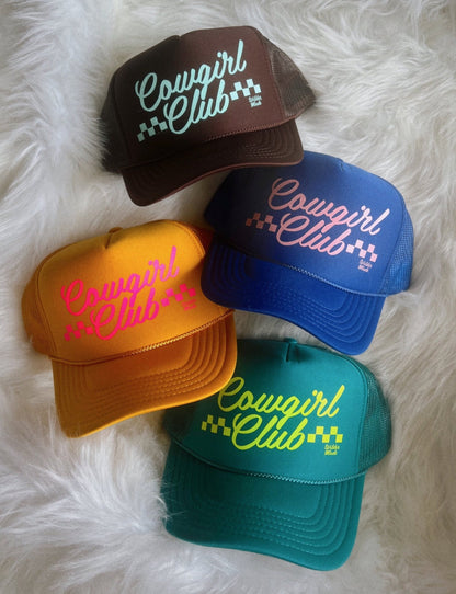Cowgirl Club Trucker Hat